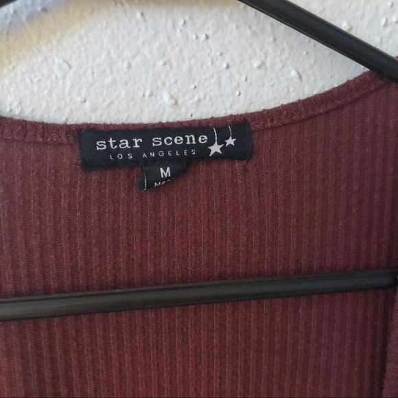 Floral Embroidered Ribbed Cardigan - Picture 3 of 4